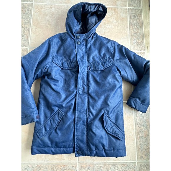 Old Navy worn once jacket Snowboarder 3 in 1 navy crockett boy Size L 10-12 - Picture 1 of 12